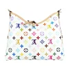 【Louis Vuitton / LV】村上隆聯名款 Monogram CarryAll PM 白彩塗層帆布肩背包