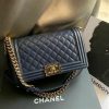 【Chanel / 香奈兒】限定復刻款 Classic Flap Bag 黑金系列